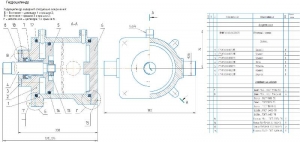 Сборочный чертеж гидроцилиндра