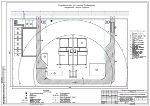 1.	Чертеж стройгенплана на период возведения надземной части здания, А2, с экспликацией временных зданий