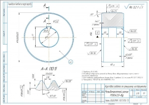 1.	Чертеж резьбонакатного ролика М30х3,5, А3