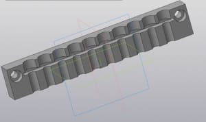 Конструкторская разработка в 3D-моделировании приспособления для сверления фасок