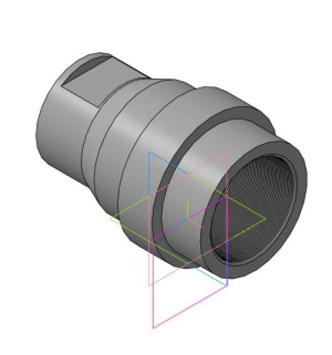 11.	Корпус кабельной вилки 3D