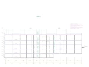 Комплект архитектурно-строительных чертежей многоуровневой закрытой стоянки для легковых автомобилей монолитной конструкции