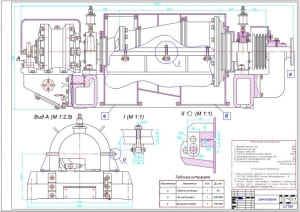 1.	Общий вид центрифуги с техническими требованиями: изготовление, приемку и испытание проводить по ОСТ 95 10439-2002