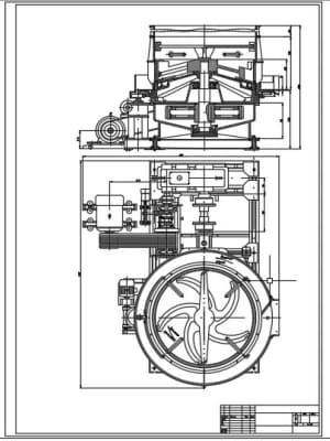Рабочий чертеж глинорастирателя типа СМ-1241