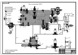 Чертеж схемы топливопитания ВСУ ТА-6А
