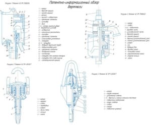 Чертеж патентно-информационного обзора конструкций буровых верлюгов, А1