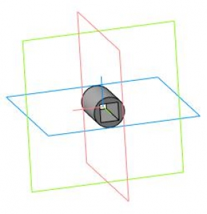 2.	Втулка в 3D-проекции