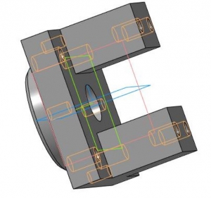 2.	Деталь корпус 3D-чертеж