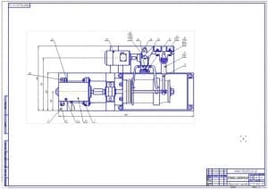 2.	СБ (лист 2) устройства для гальванических работ – вид сбоку (формат А1)