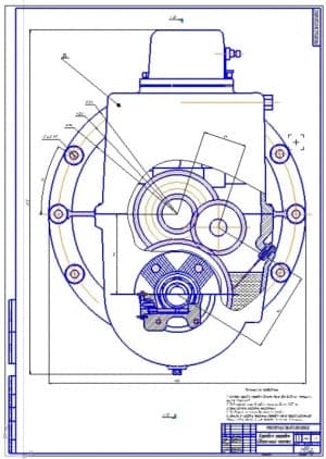 2.	Сборочный чертеж коробки передач автобуса МАЗ-215 (формат А1). Технические требования