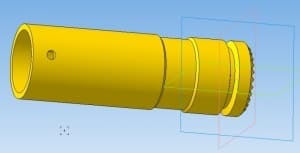 2.	3D-модель корпуса отвертки 