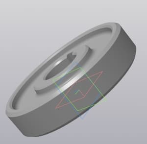 3D-модель зубчатого колеса