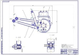 3.	Сборочный чертеж задней подвески на пневмоэлементах автомобиля УАЗ-3163 (формат А1)