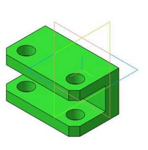 4.	Чертеж 3-D модели корпуса