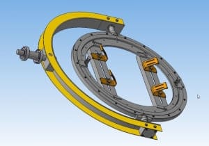 4.	3D-модель сборочного узла подхвата 