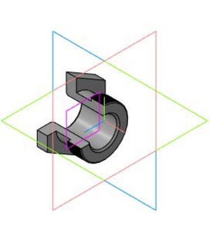 5.	Винт в разрезе 3D-проекция