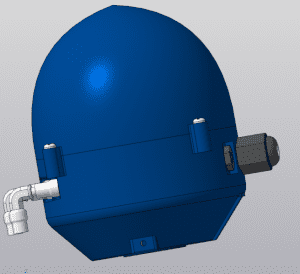 3D модель базовая головка управления ThinkTop Basic