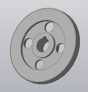 5.	3D-модель крайнего диска