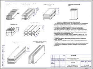 6.	Схемы складирования материалов и изделий А3