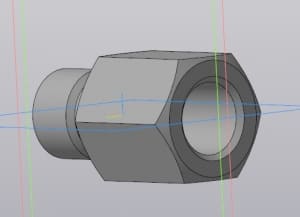 3D-чертеж колпачка