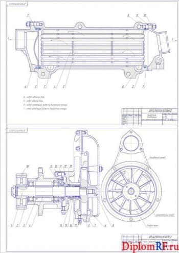 Дипломная разработка двигателя дизельного для автобуса