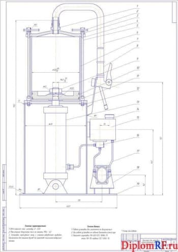 Проект участка ТО и диагностирования для микроавтобусов ГАЗель