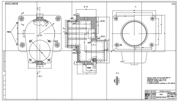 1.	Чертеж детали "корпус"