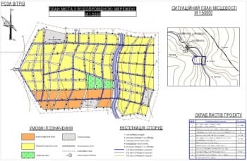 1.	Генеральный план водопроводной сети города (формат А1)