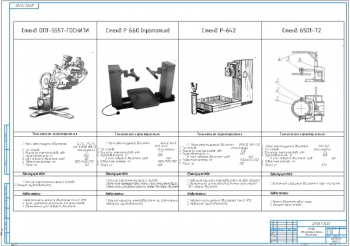 Обзорный чертеж стендов для разборки-сборки двигателей