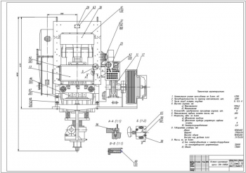 Пресс СМ-1085А для муллитокорундового кирпича МКС-72