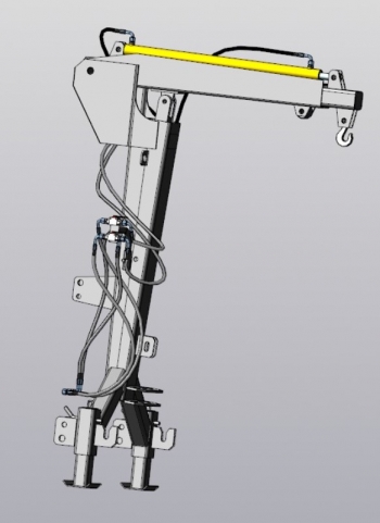 Манипулятор, подъёмник гидравлический навесной MGN -1200
