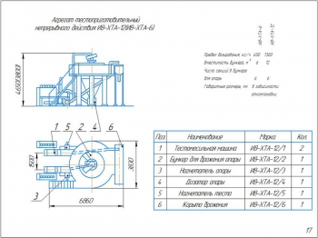 Агрегат стационарный тестоприготовительный И8-XTA-12