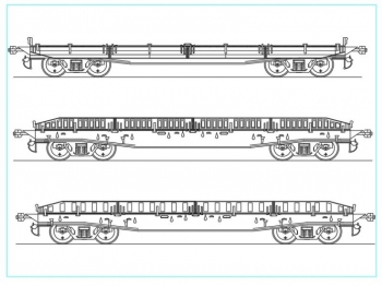 Конструкции железнодорожных платформ