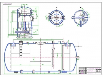 Конструкция горизонтального вакуумного деаэратора для ТЭЦ