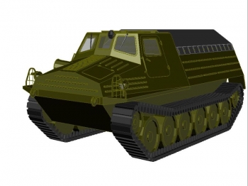 Гусеничный бронетранспортер типа ГТ-1