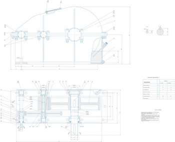 Проектирование двухступенчатого рядного цилиндрического редуктора