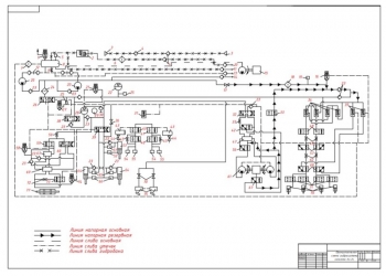 Принципиальная схема самолёта Ан-24