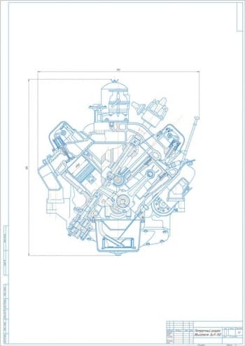 Проект расчёта двигателя внутреннего сгорания ЗИЛ-130