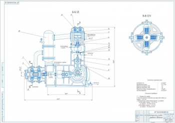 Проектирование поршневого двухступенчатого углового компрессора