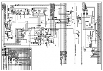 Развернутая тепловая схема турбины  Т-110/120-130