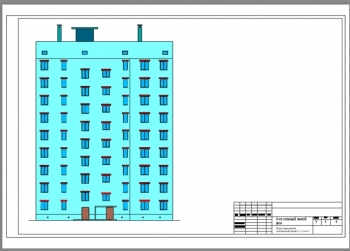 Строительство 9-этажной кирпичной жилой блок-секции