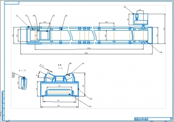 2.	Сборочный чертеж ленточного конвейера А1 