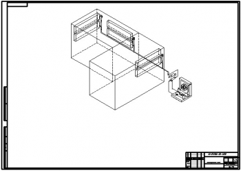 2.	Изометрическая схема блока холодильных камер диетической столовой А1