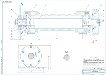 Пильный станок ЦА-3 кинематическая схема