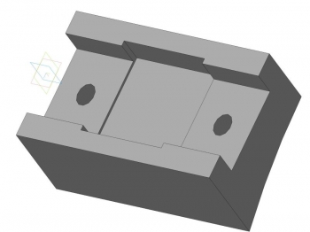 2.	3-D модель бронеплиты
