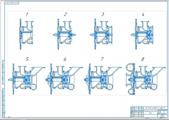 3.	Последовательность сборки турбокомпрессора А1 