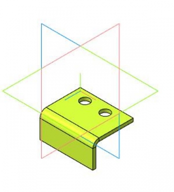 3.	3D-чертеж балки