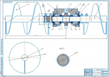 3.	Рабочий чертеж транспортирующего шнека для цепного многоковшового траншейного экскаватора ЭТЦ-160 (на формате А1)