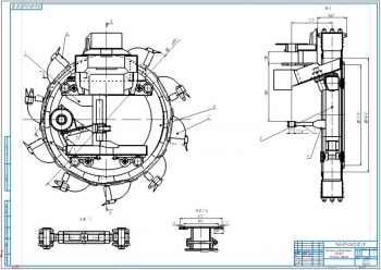 3.	Рабочий чертеж роторного рабочего органа машины СЗП-600 (А1)