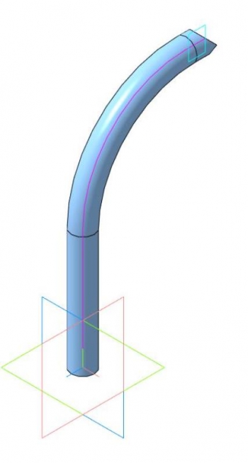 42.	3D труба